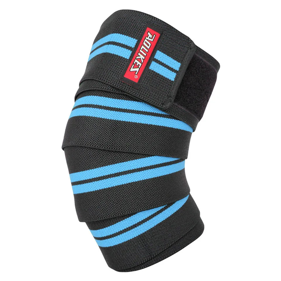 AOLIKES 1PCS Sports Knee Wraps for Men & Women | Ideal for Cross Training,Gym Workouts, Weightlifting,Fitness & Powerlifting